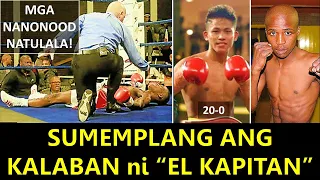 NANONOOD NATULALA ng SUMEMPLANG ang KALABAN ni "EL KAPITAN"