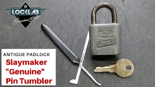 (1632) Antique Slaymaker Padlock