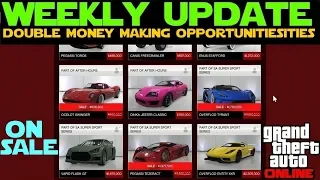 GTA 5 Online | Weekly Discounts and Money Making Opportunities