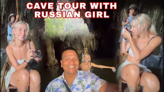 Russian Girl and Me Had Great Time in NAM LOD CAVE , Pai Northern Thailand 🇹🇭