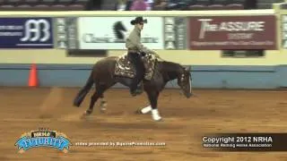 Millionchic ridden by Trevor Dare - 2012 NRHA Futurity (Second Go)