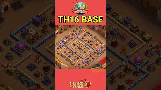 *TOURNAMENT* NEW *OP TH16 BASE LINK ! TH16 BEST WAR BASE ! TH16 BASE LINK -2024 NEW TH16 BASE 🥶