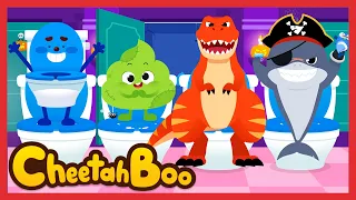 Aargh! Scary songs and fun poo songs for kids ❗ | Nursery rhymes | Kids song | #Cheetahboo