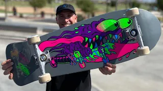 BLACKLIGHT REISSUE SERIES PRODUCT CHALLENGE! | Santa Cruz Skateboards