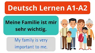 Deutsch Lernen A1-A2 | Lernen German For Beginners | 100 Common Sentences in German