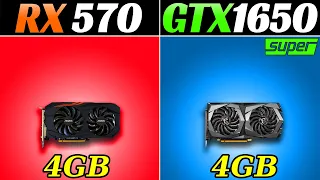 RX 570 vs. GTX 1650 Super | New Games Benchmarks