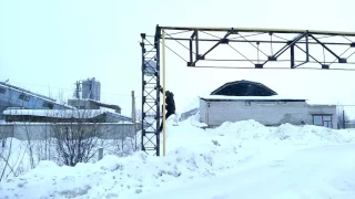 Падение руфера, сломал позвоночник