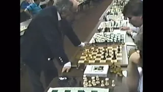 Former world chess champion mikhail tal vs FM David lucky