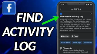 How To Find Activity Log On Facebook