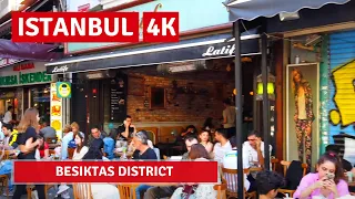 Istanbul 2022 Besiktas 21 May Walking Tour|4k UHD 60fps