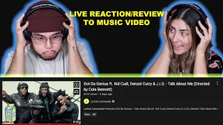 Dot Da Genius ft. Kid Cudi, Denzel Curry & J.I.D. - Talk About Me | Live Reaction/Review