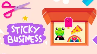 NEW COZY GAME | Opening my own stickers shop