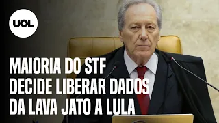 Maioria do STF decide liberar a Lula mensagens vazadas da Lava Jato