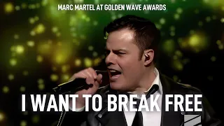 Marc Martel - I Want To Break Free  | Queen Show Live at Golden Wave Awards 2019