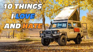 Top 10 Things I Love & Hate About Our Troopy!