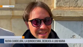 Catania. Sant'Agata. Nuova candelora, la quindicesima, dedicata a Luigi Maina