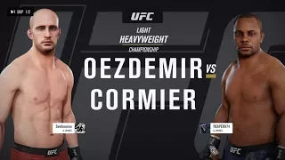 EA Sports UFC 3 Ranked Match: Oezdemir vs Cormier