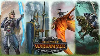 I've Been Loving This - Lizardmen vs High Elves // Total War: WARHAMMER 3