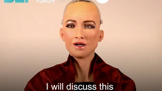 Humanoid Robot Sophia Has a Message For Humans