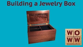 Building a Walnut Jewelry Box