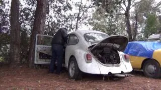 1973 VW Beetle COLD Start  (19ºF)