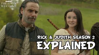 The Walking Dead: The Ones Who Live 'Rick Reunion New Details & Judith Grimes Season 2' Explained