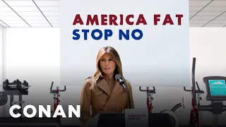 Melania Trump’s Other Campaign Ideas | CONAN on TBS
