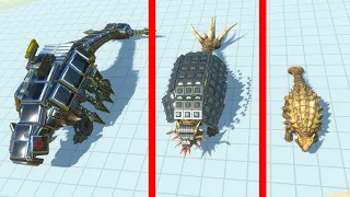 Evolution of Ankylosaurus - Animal Revolt Battle Simulator ARBS