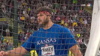 Olympic Track And Field Trials | Mason Finley Throws The Discus