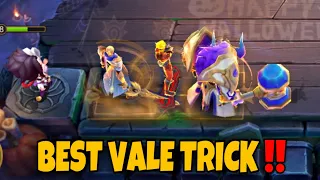 UNSTOPPABLE TRICK EVER & MOST POWERFUL COMBO | BEST GAMEPLAY OF VALE SKILL 2 ‼️ MAGIC CHESS