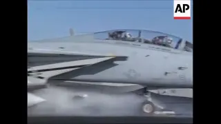 US Navy F-14A Tomcats operations during Bosnia war