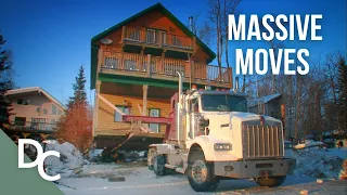 Moving A Family House During A Blizzard | Massive Moves | Documentary Central
