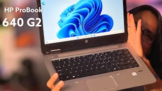 HP ProBook 640 G2 / análisis rápido