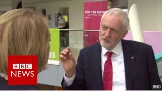 Jeremy Corbyn: 'Our water industry should be in public ownership' BBC News