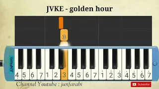 JVKE | golden hour | not pianika easy