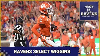 Baltimore Ravens select Clemson CB Nate Wiggins at No. 30 in 2024 NFL draft, add MORE defense