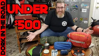 Can You Build a COMPLETE Motocamping Gear Kit for Less than $500?