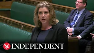 Penny Mordaunt mocks criticism of her work ethic as she returns to the Commons