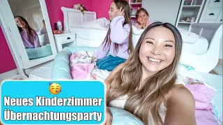 Übernachtungsparty im neuen Kinderzimmer 😍 Haustiere versorgen & Filmabend Wochenende! Mamiseelen