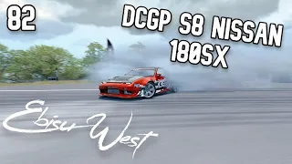DCGP S8 Ebisu West | 750hp Nissan 180SX | 82 Points Run | Assetto Corsa