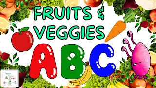 Fruits & Vegetables Song | Fruits Names | Veggies For Kids | English Vocabulary | Best Learning Vid