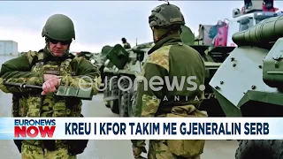 Frika për luftë! Kreu i KFOR takohet me gjeneralin serb në kufi