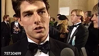 Tom Cruise at the 1993 Golden Globe Awards