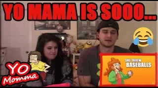 "100 Yo Mama Jokes - Can You Watch Them All?" | COUPLE'S REACTION!