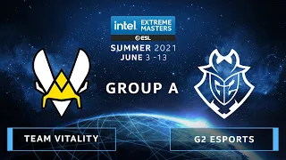 CS:GO - Team Vitality vs. G2 Esports [Vertigo] Map 1 - IEM Summer 2021 - Group A