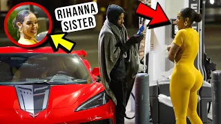 HOMELESS GOLD DIGGER PRANK ON RIHANNA SISTER PART 3 | TKTV