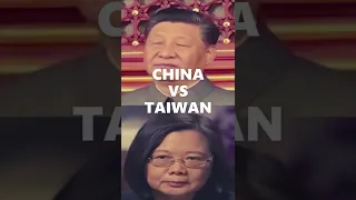 China 🇨🇳 VS Taiwan 🇹🇼 Country Comparison 2022 #shorts