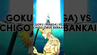 Goku (Manga) vs Ichigo (True Bankai) | Dragon Ball Z vs Bleach