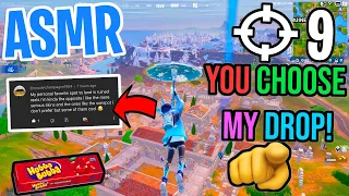 ASMR Fortnite 😴 Landing At Your Favorite Spot! Relaxing Gum Chewing 🎮🎧 Controller Sounds + Whispers💤