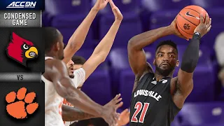 Louisville vs. Clemson Condensed Game | 2020-21 ACC Men's Basketball